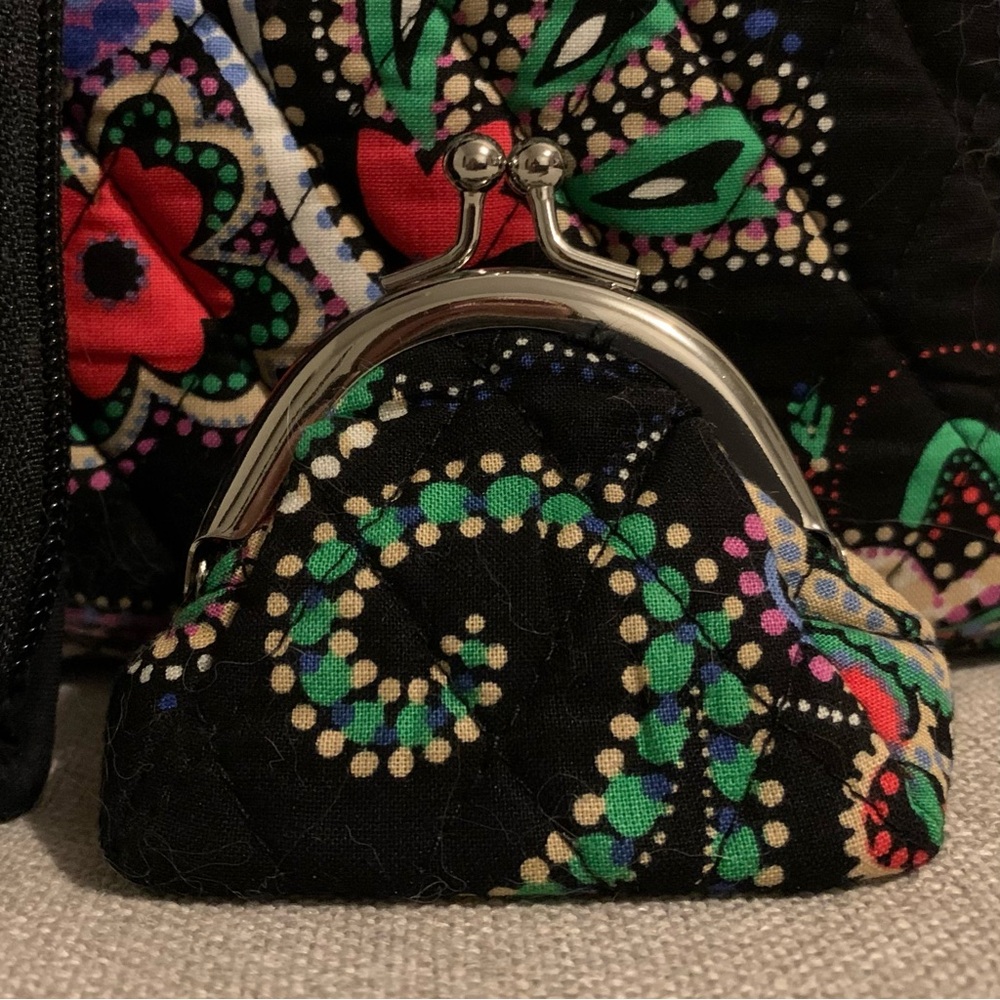 Vera Bradley Purse, Wallet and Coin Purse Set in Kiev Paisley - NWT - Picture 7 of 7